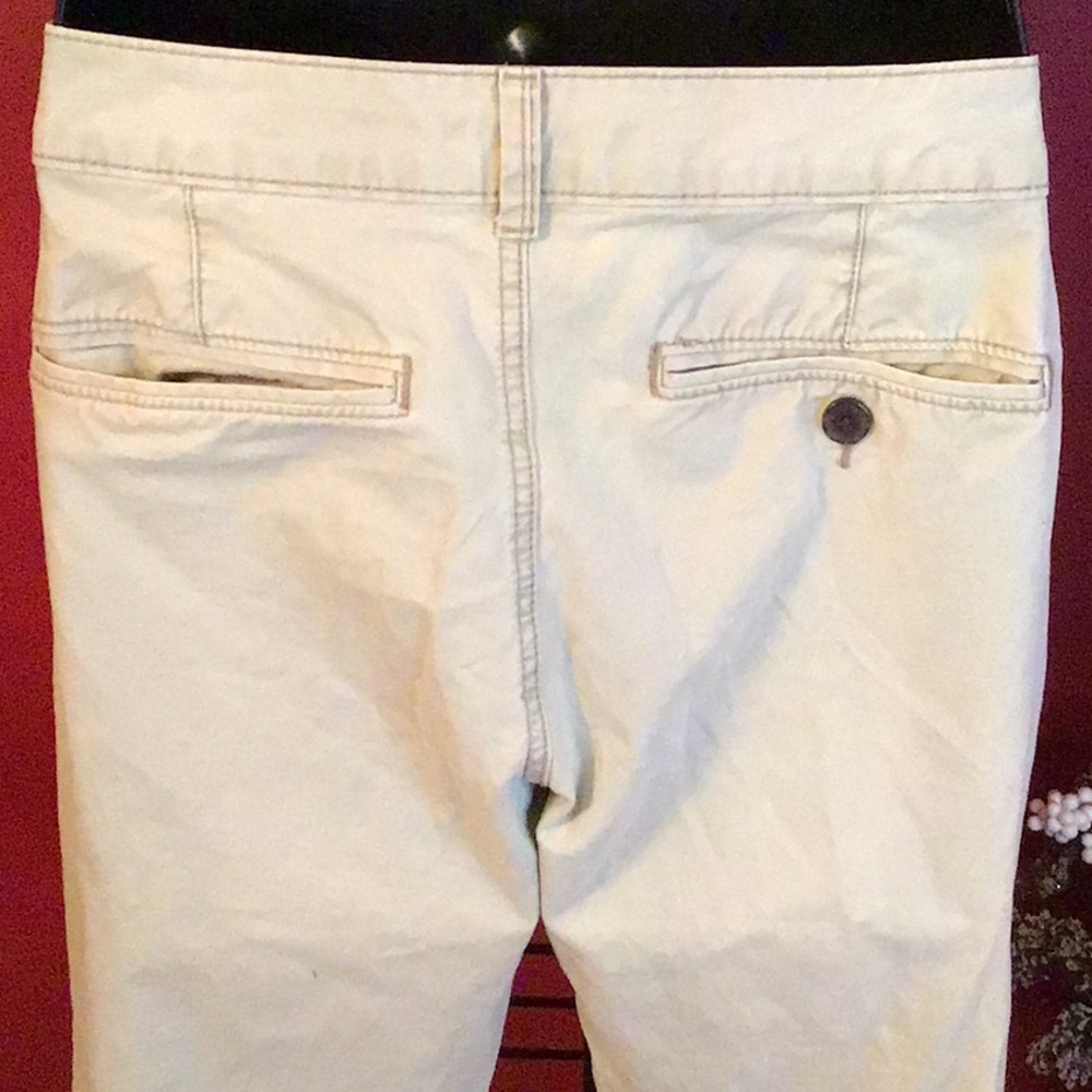 AEROPOSTALE SLIM STRAIGHT KHAKI PANTS SIZE 33/32 - Picture 4 of 4